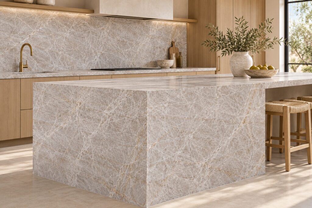 Interior concept using Avohai stone